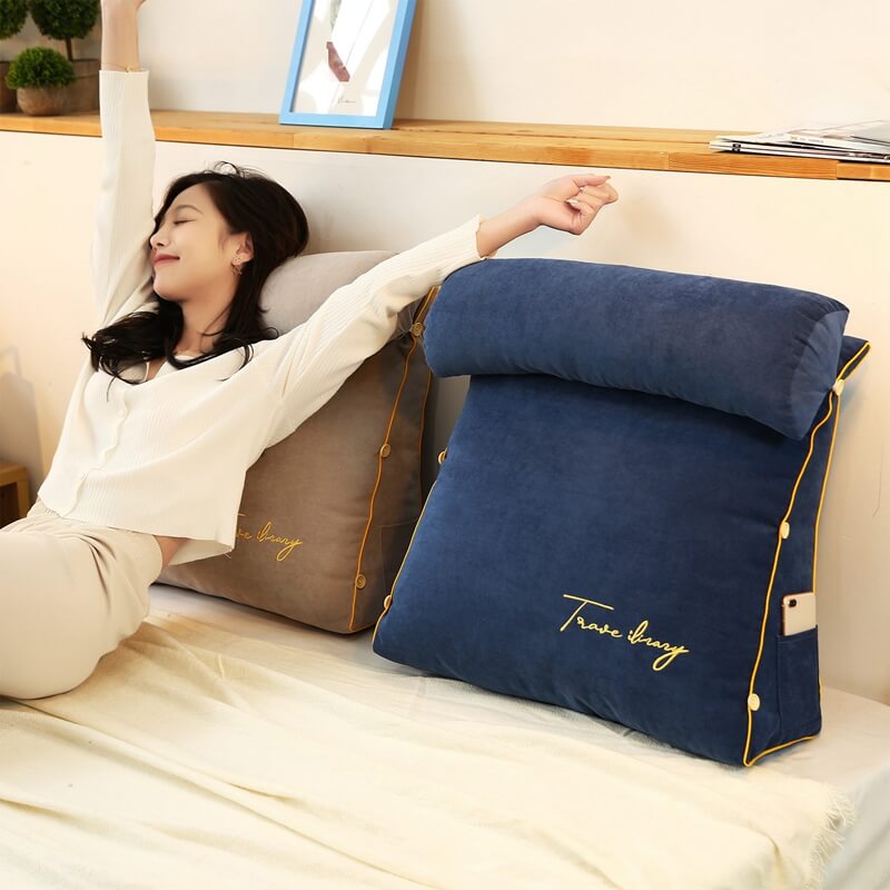 Luxury Backrest Reading Pillow – Soothing Home